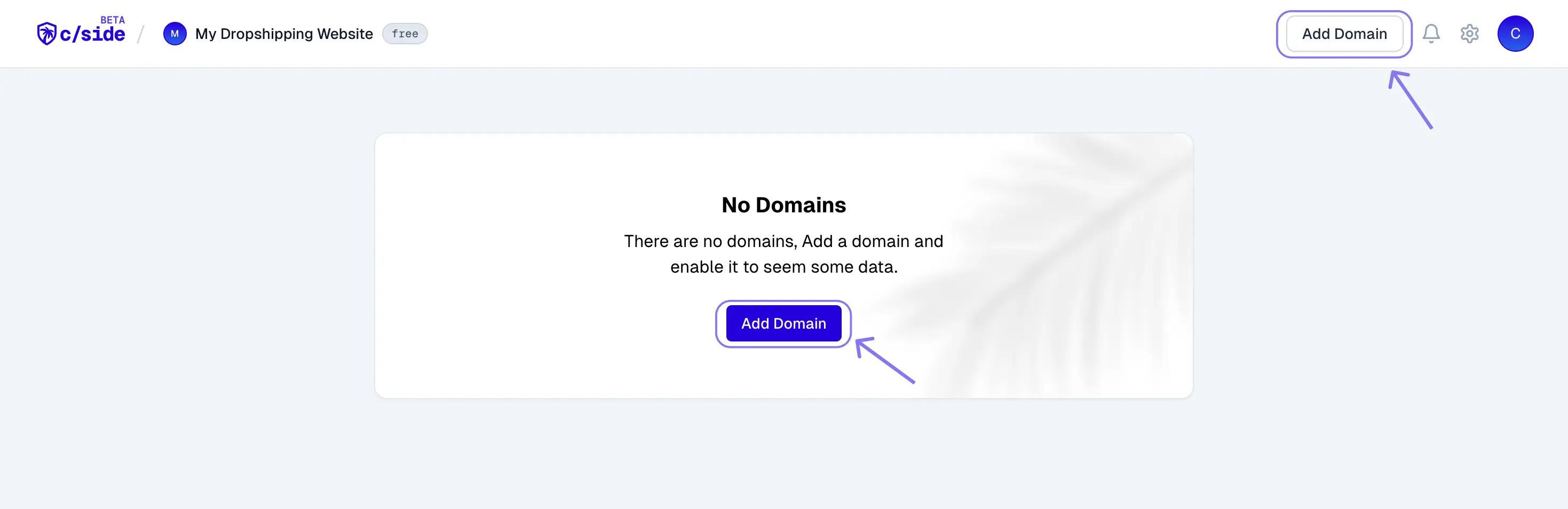 Add Domain