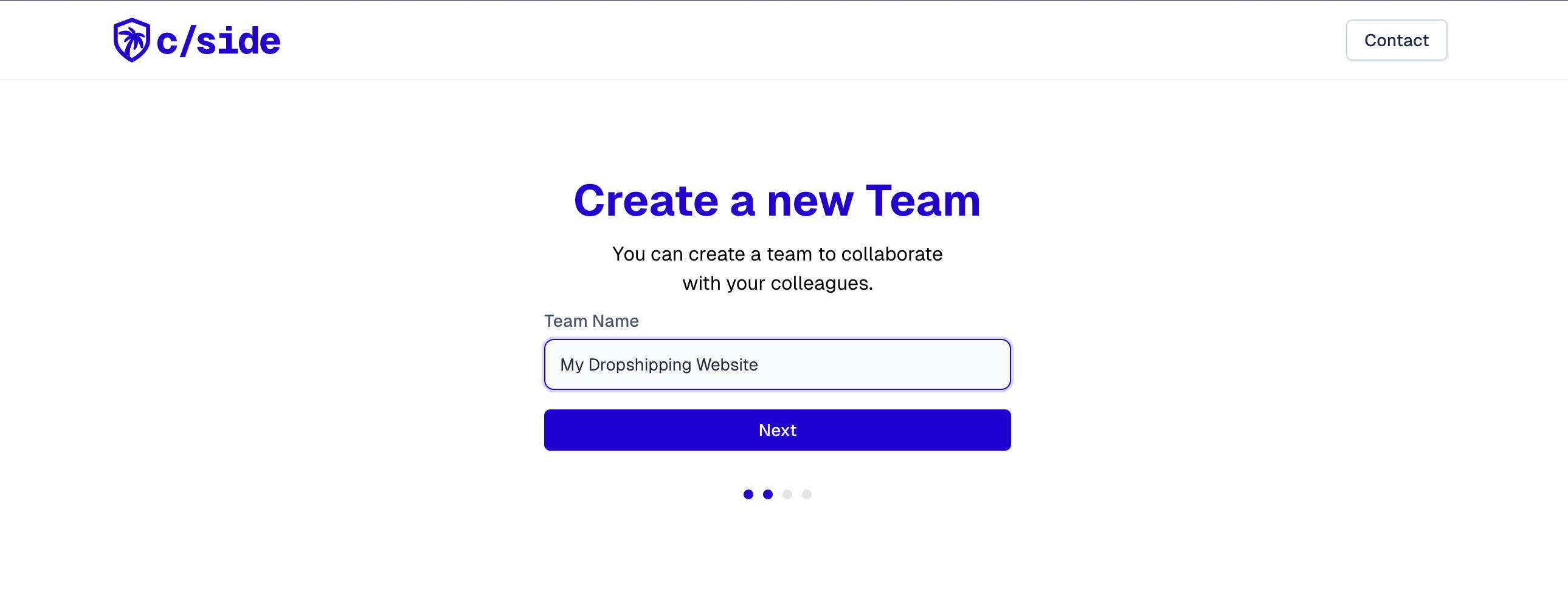 Create a Team